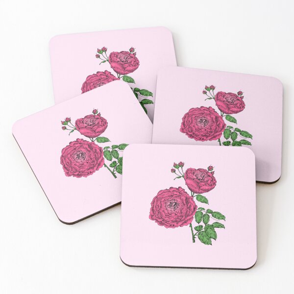 Item preview, Mid Pink Globular Rose Bloom Very Full 40+ Petals In 3+ Rows designed and sold by Rachael Taylor.