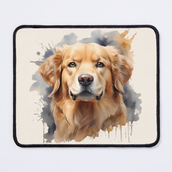Item preview, Golden Retriever Painting designed and sold by PolygonPinnacle.