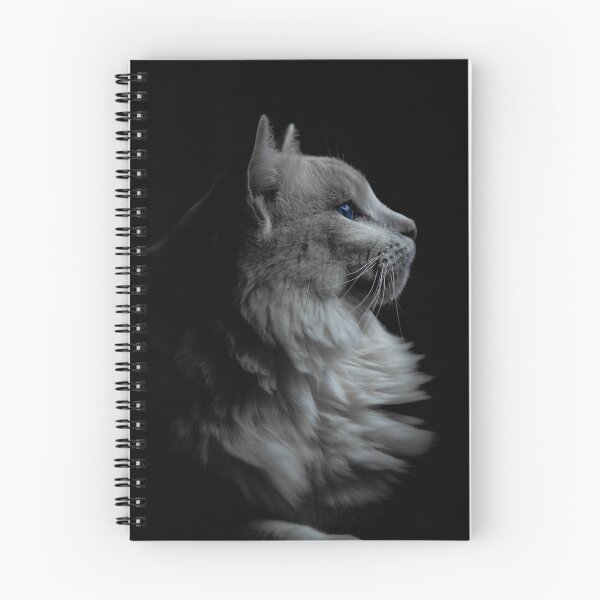 Item preview, Very cool furry black cat designed and sold by minstudio.
