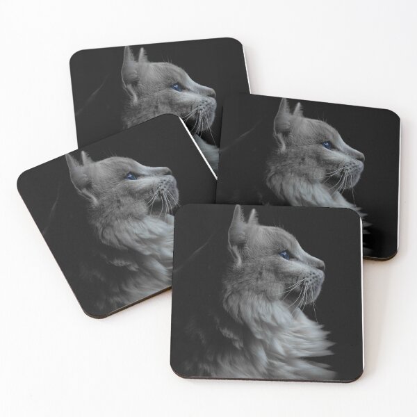 Item preview, Very cool furry black cat designed and sold by minstudio.