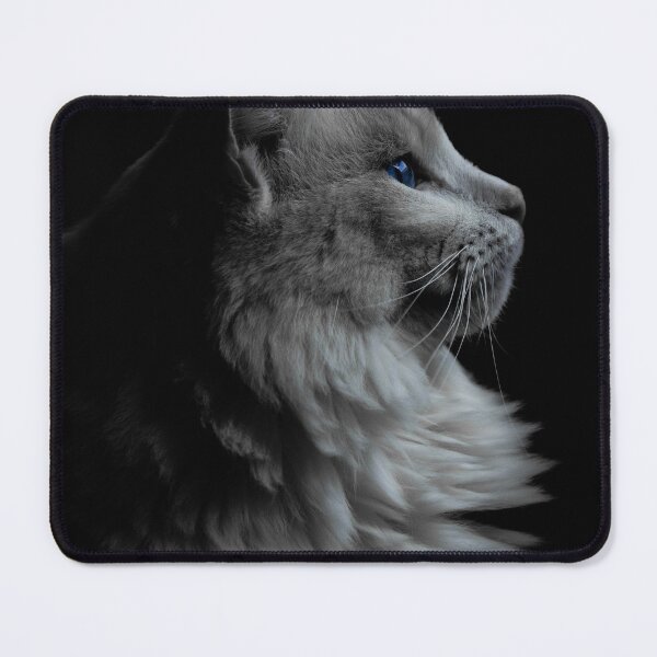 Item preview, Very cool furry black cat designed and sold by minstudio.