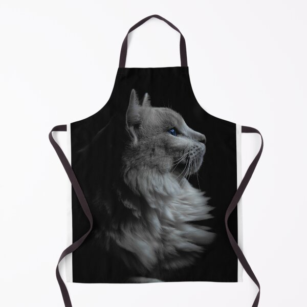 Item preview, Very cool furry black cat designed and sold by minstudio.