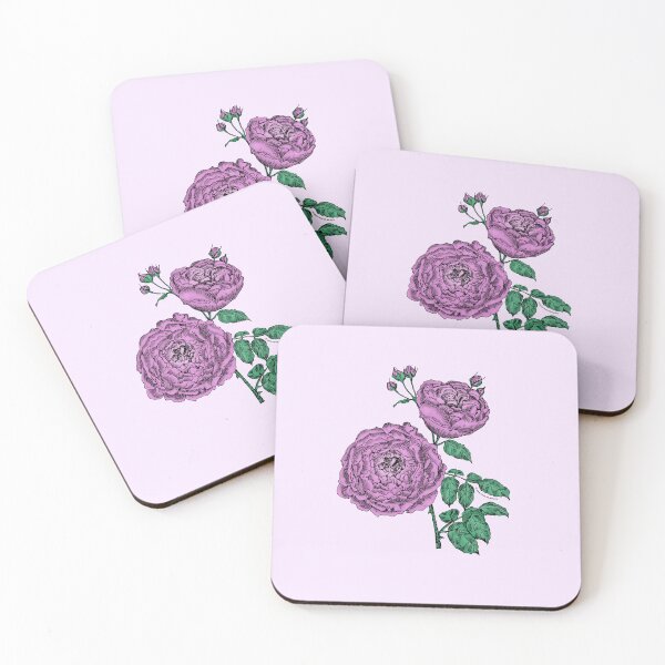 Item preview, Purple Globular Rose Bloom Very Full 40+ Petals In 3+ Rows designed and sold by Rachael Taylor.
