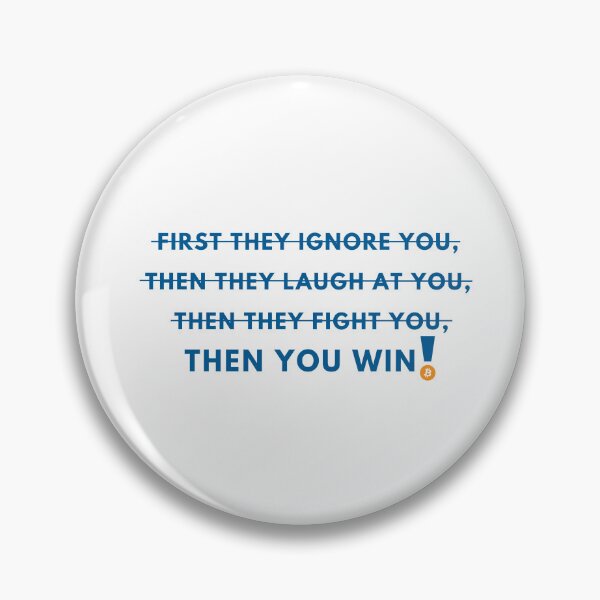 Item preview, Bitcoin “then you win”  designed and sold by thelifeofky.
