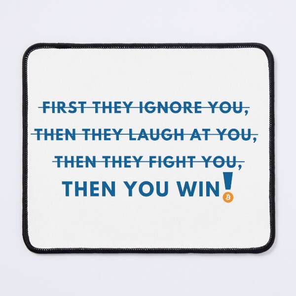 Item preview, Bitcoin “then you win” designed and sold by thelifeofky.