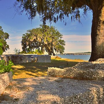 Artwork thumbnail, Fort Frederick Port Royal South Carolina by LisaWootenPhoto