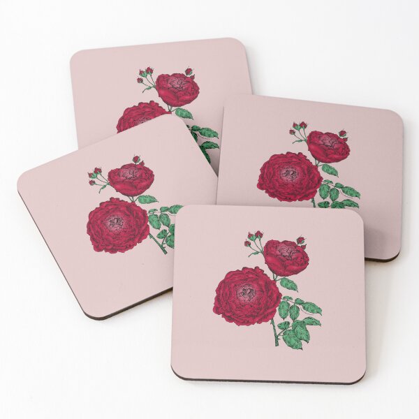 Item preview, Dark Red Globular Rose Bloom Very Full 40+ Petals In 3+ Rows designed and sold by Rachael Taylor.