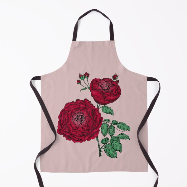 Item preview, Dark Red Globular Rose Bloom Very Full 40+ Petals In 3+ Rows designed and sold by Rachael Taylor.