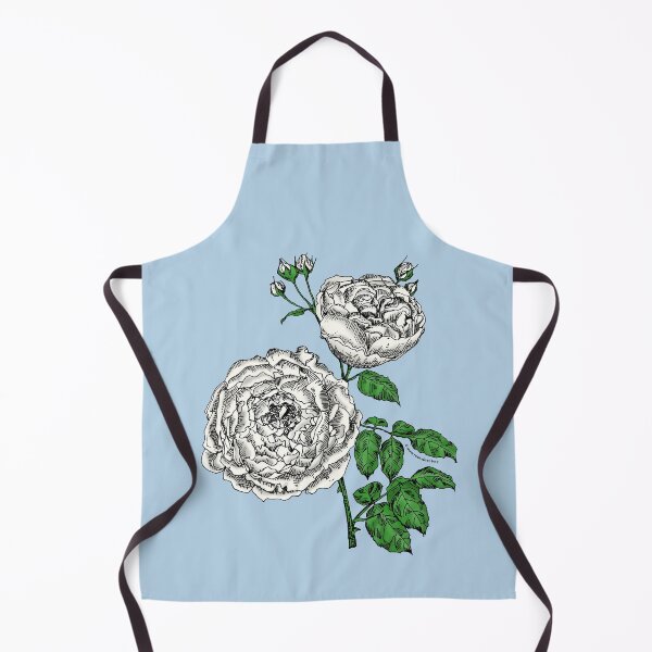 Item preview, White Globular Rose Bloom Very Full 40+ Petals In 3+ Rows designed and sold by Rachael Taylor.
