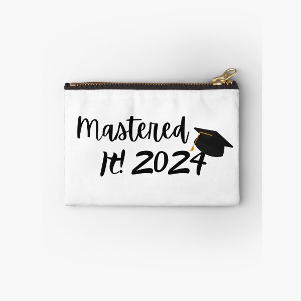 Item preview, Mastered it 2024, Graduation, master degree, education,celebration designed and sold by redsh2564.