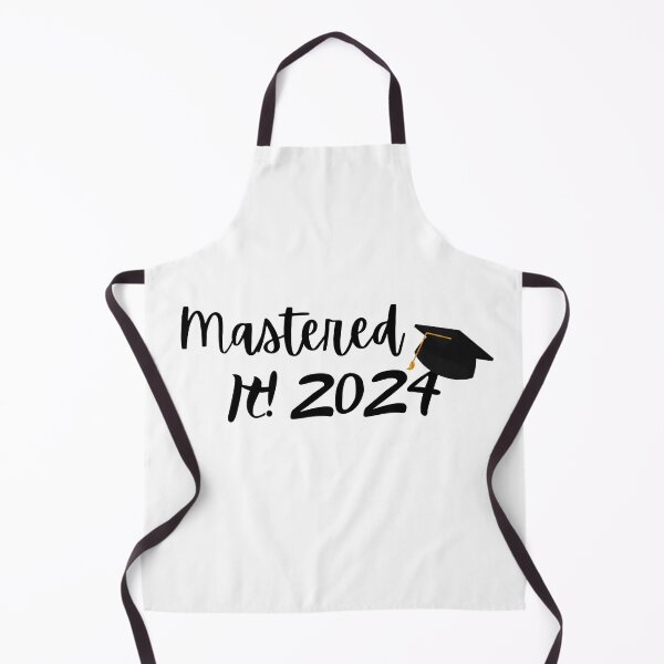Item preview, Mastered it 2024, Graduation, master degree, education,celebration designed and sold by redsh2564.
