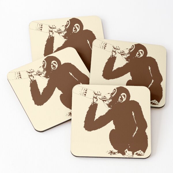 Item preview, Drunky monkey designed and sold by LaylaOz.