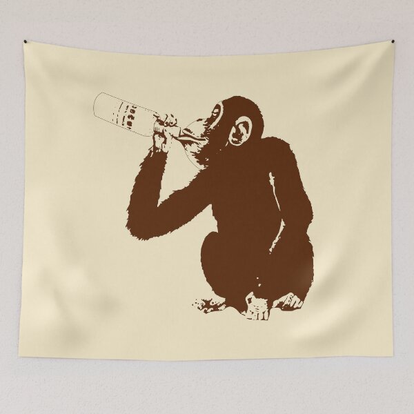 Item preview, Drunky monkey designed and sold by LaylaOz.