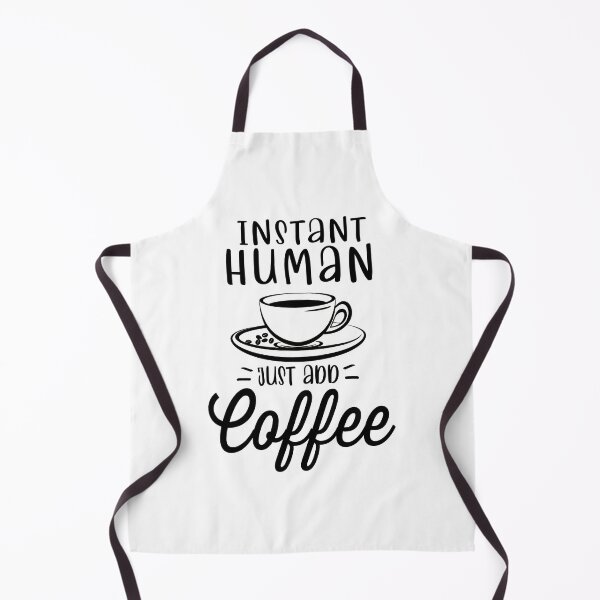 Item preview, Instant Human. Just Add Coffee designed and sold by Angry Swan Designs.
