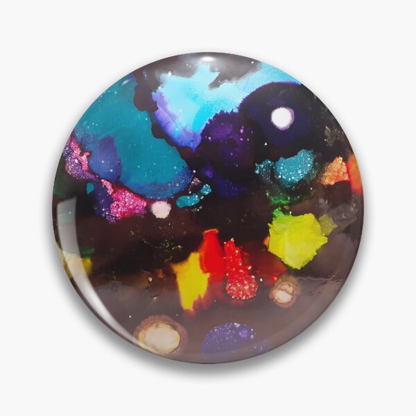 Item preview, Abstract Alcohol Ink Painting on Yupo Paper designed and sold by freshinkarts.