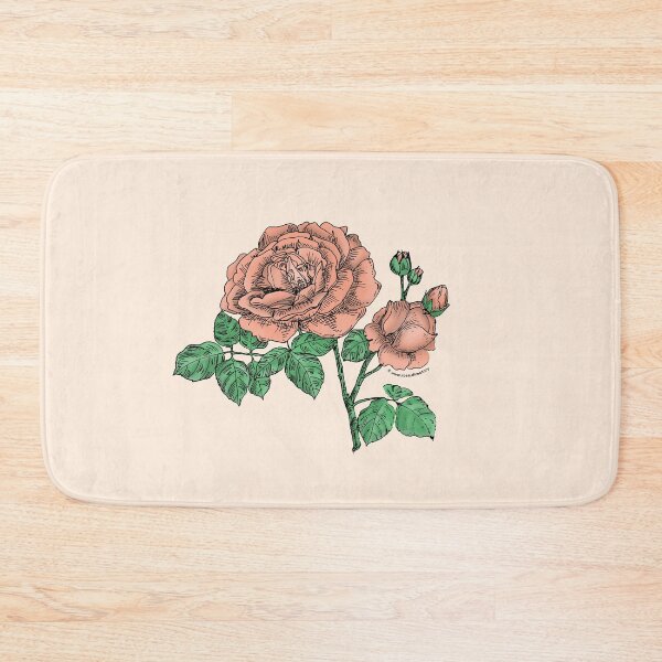 Item preview, Apricot Globular Rose Bloom Full 26-40 Petals In 3+ Rows designed and sold by Rachael Taylor.