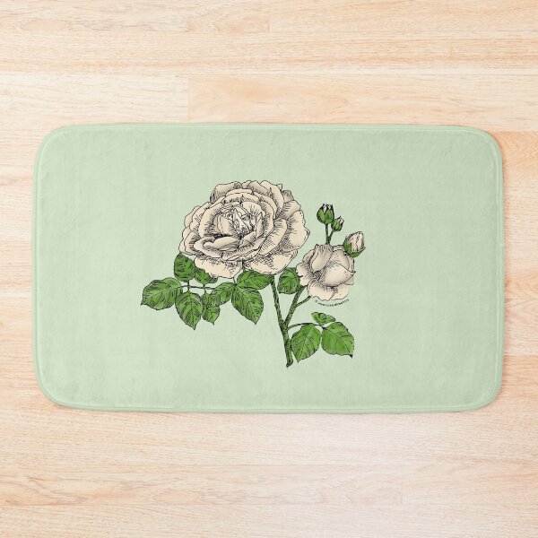 Item preview, Cream Globular Rose Bloom Full 26-40 Petals In 3+ Rows designed and sold by Rachael Taylor.