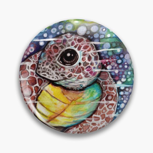 Item preview, Timid Turtle designed and sold by ArtByBeatriz.