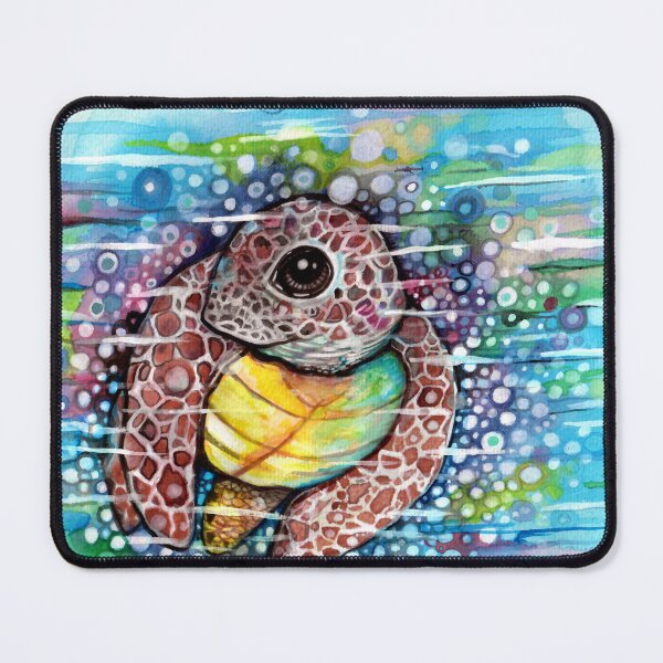 Item preview, Timid Turtle designed and sold by ArtByBeatriz.