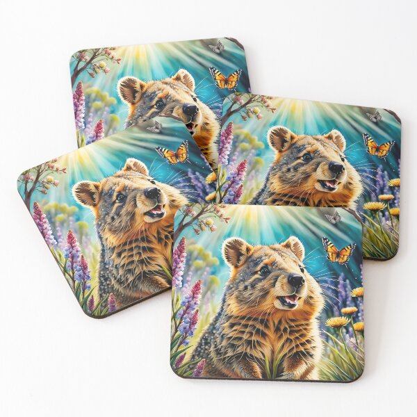 Item preview, Springtime quokka designed and sold by Lilsilverfish.