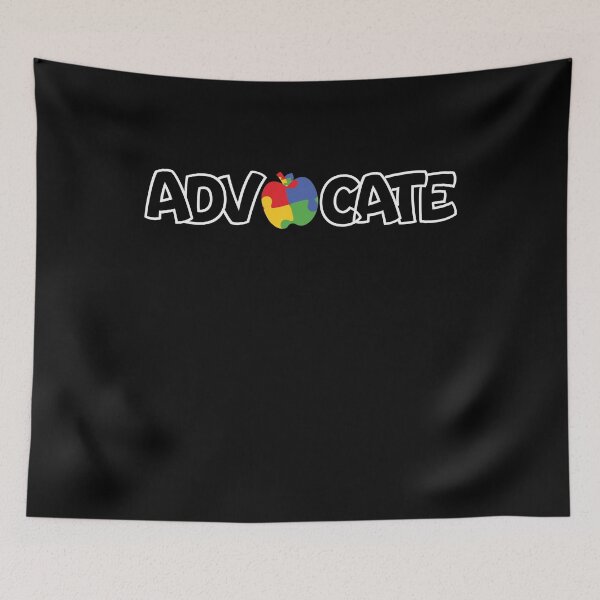 Item preview, Autism Support Educate Advocate - Autistic Gril Boy autism Awareness  designed and sold by Smix Pixels.