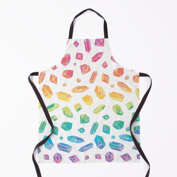 Item preview, Crystal Pattern- Rainbow & White designed and sold by Studio-Ithelda.