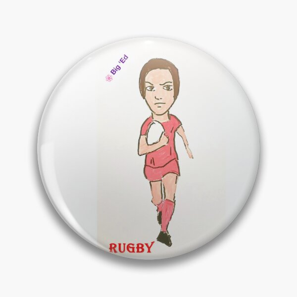 Artikelvorschau, Big 'Ed - Rugby-Mädchen entworfen und verkauft von SJHorsfall.