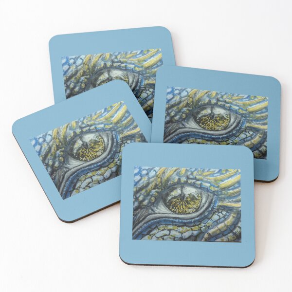 Item preview, Blue and gold Wyvern designed and sold by GlennArt.