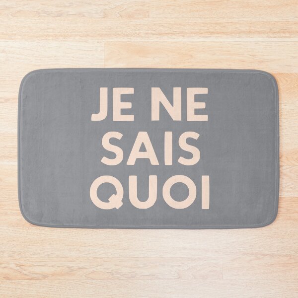 Item preview, Je Ne Sais Quoi Retro French Hand Lettering designed and sold by Lyman Creative Co..