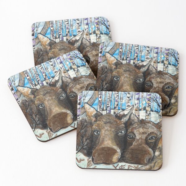 Item preview, Moose Mates designed and sold by ArtByBeatriz.