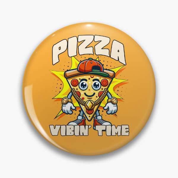 Item preview, Pizza Vibin' Time designed and sold by RockBeeDesigns.