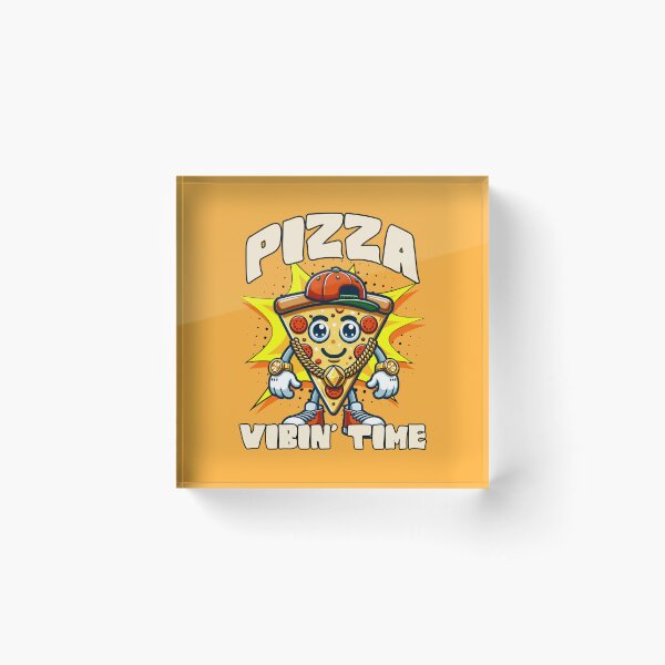 Item preview, Pizza Vibin' Time designed and sold by RockBeeDesigns.