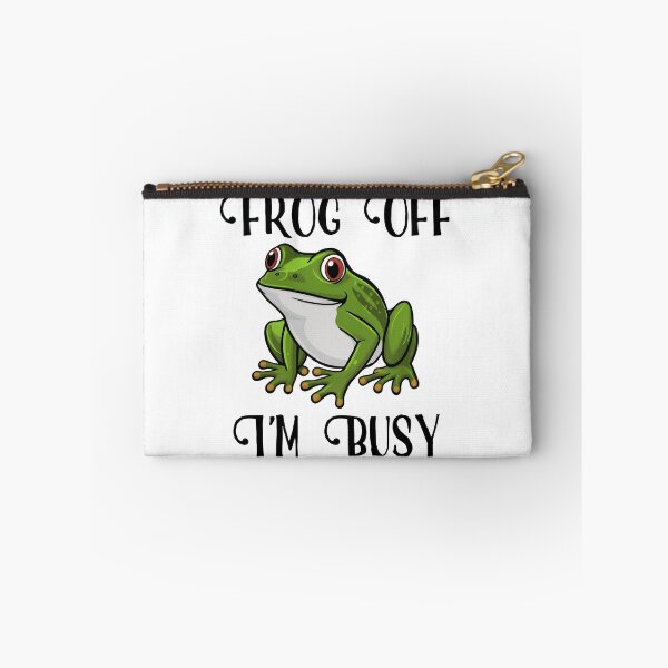 Item preview, Frog Off. I'm Busy designed and sold by Angry Swan Designs.