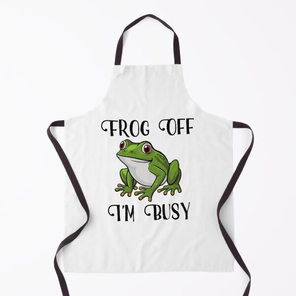 Item preview, Frog Off. I'm Busy designed and sold by Angry Swan Designs.