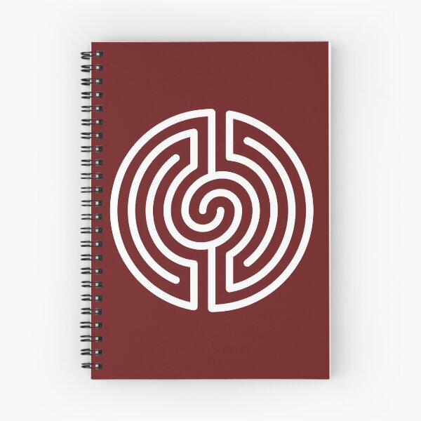 Item preview, Cosmic Vortex Labyrinth - White designed and sold by palmprints.