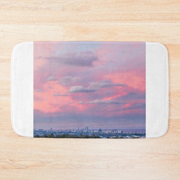 Item preview, Pink & Purple Cotton Candy Sunset Sky, Gold Coast, Australia designed and sold by newburyboutique.