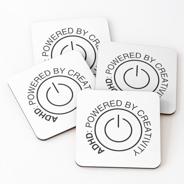 Item preview, ADHD: Powered By Creativity designed and sold by Starving  Artist.
