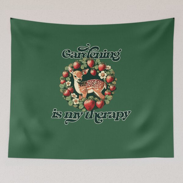 Item preview, Gardening is my therapy designed and sold by FrictionMaxxing.
