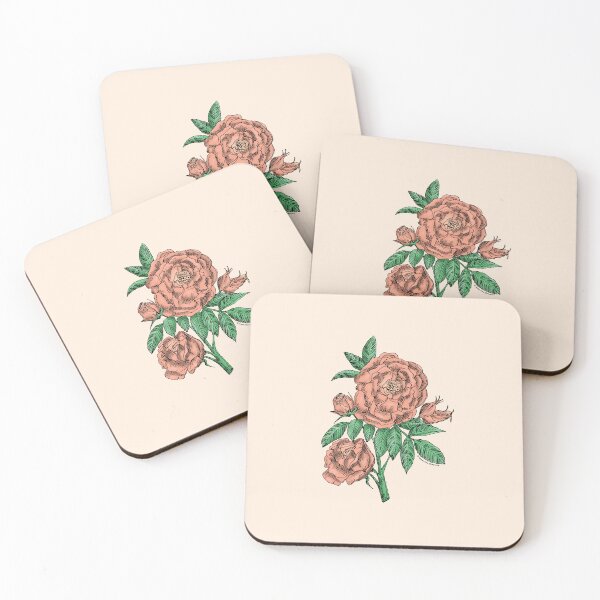 Item preview, Apricot Globular Rose Bloom Double 16-25 Petals In 3+ Rows designed and sold by zenithcreative.