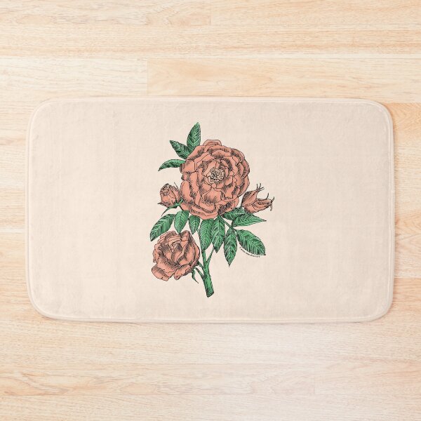 Item preview, Apricot Globular Rose Bloom Double 16-25 Petals In 3+ Rows designed and sold by Rachael Taylor.