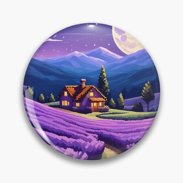 Artikelvorschau, Lavendel Vollmond entworfen und verkauft von VeiledVision.