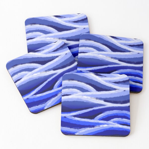 Item preview, icy ocean waves designed and sold by LavenAnne.