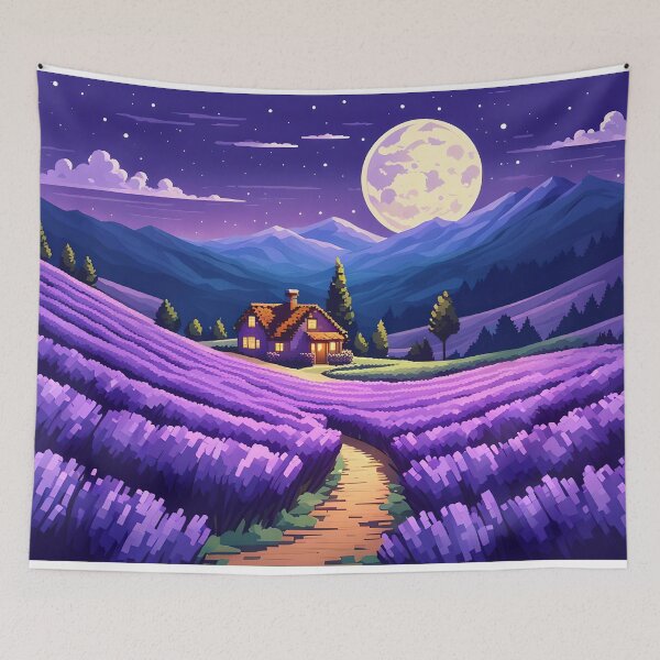 Item preview, Lavender Full Moon designed and sold by VeiledVision.