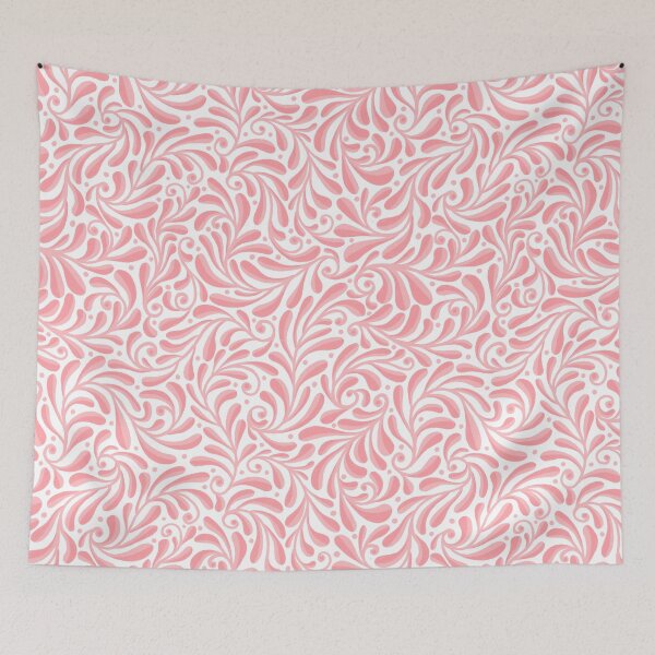 Item preview, Florece el arte popular: rosa y blanco designed and sold by Studio-Ithelda.