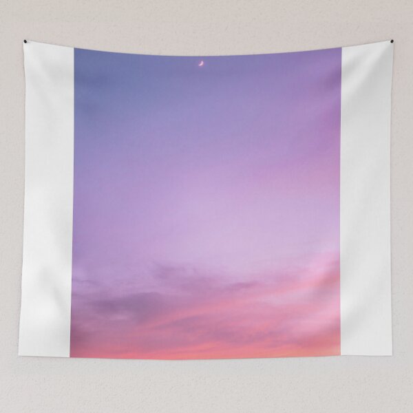 Item preview, Dreamy Purple Pink Cotton Candy Sunset Sky, Purple Clouds designed and sold by newburyboutique.