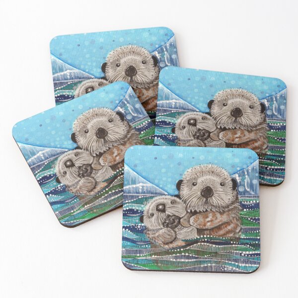 Item preview, Otter Glacier designed and sold by ArtByBeatriz.