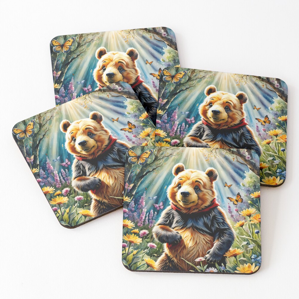 Item preview, Coasters (Set of 4) designed and sold by Lilsilverfish.