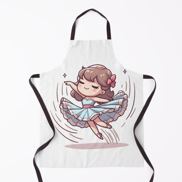 Item preview, Kawaii Dancer With Frilly Skirt designed and sold by CanvasCutie.