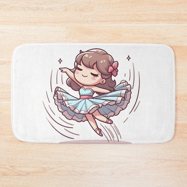 Item preview, Kawaii Dancer With Frilly Skirt designed and sold by CanvasCutie.