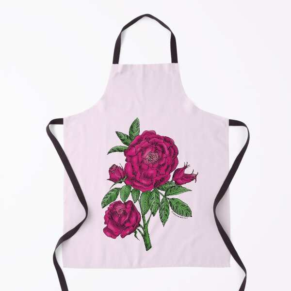 Item preview, Deep Pink Globular Rose Bloom Double 16-25 Petals In 3+ Rows designed and sold by Rachael Taylor.